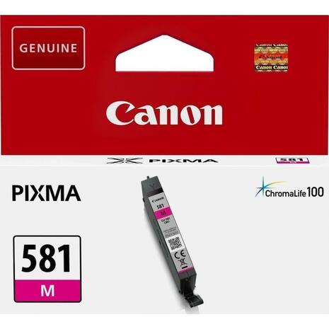 Μελάνι εκτυπωτή CANON CLI-581 Magenta 5.6ml 2104C001